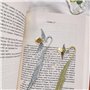 Marque Page Metal En Feuille Deux Pièces Or Et Argent Thème Magique Accessoires Lecture Cadeau Pour Lecteurs Et Amateurs De Livr