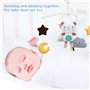 SaiXuan Mobile Musical Berceau Bébé,Mignon Ours en Peluche Carillon Éolien Cloche De Lit pour Bébé Cadeau pour Nouveauné Fille E