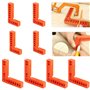 8 Pcs Équerres de Positionnement à 90 Degrés