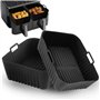 2 Pièces Moule Silicone Air Fryer