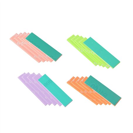 Wenrescry 20 éponges de ponçage pour Jouets et modèles