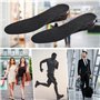 1 Paire 4 Couches Augmentateur de Hauteur Semelle Augmenter la Semelle Intérieure, Semelle Chaussures Intérieure avec Coussin Se