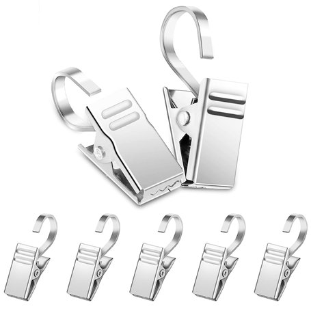 50 pièces Pince Attache Rideau