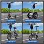 Foydream Sac de Scooter, 3L Sac Trotinette Électrique de Étanche EVA Sacoche Trotinette Electrique pour Xiaomi Mijia M365 Pro Se