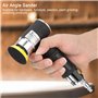 Mini Ponceuse d'angle d'air, Mini Ponceuse Excentrique 16000 TR/Min Outil Polisseuse Rotative d'angle 90° de Pression Orbitale A