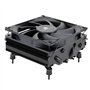 Thermalright AXP90-X47 Refroidisseur d'air CPU à profil bas noir avec ventilateur PWM TL-9015B de 90 mm