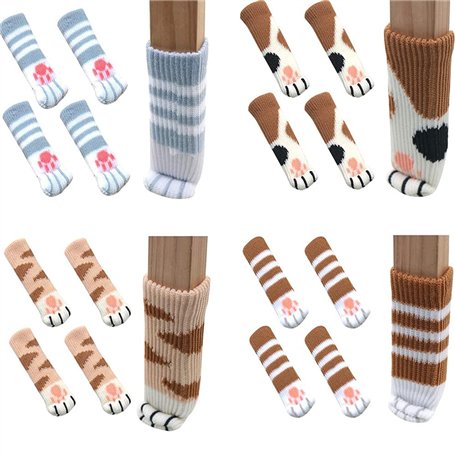 16 Pièces Chaussette pour Jambe de Chaise