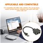 HUAREW Adaptateur Répartiteur RJ45 1 mâle vers 2 Femelles Ethernet Câble Extender pour Cat5 Cat5e Cat6 Cat7