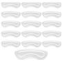 Lot de 16 protections de talon transparentes pour chaussures trop grandes