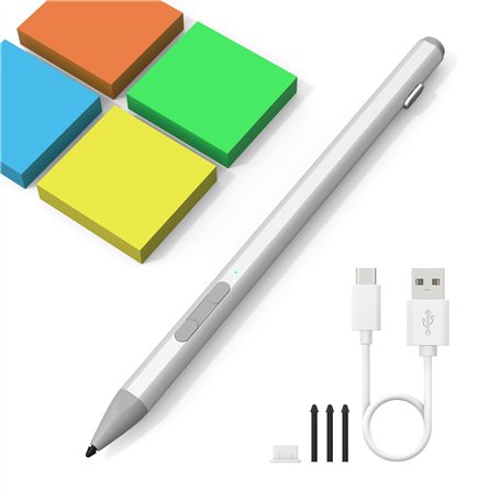 Stylet Surface Pro 11/10/X/9/8/7/7+/6/5/4/3/Surface Go/Surface Laptop/Studio/Book Stylet Microsoft Surface avec rejet de la Paum