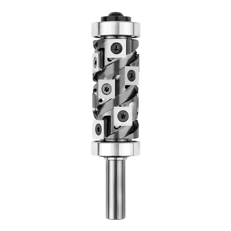 SpeTool Up&Down Fraise à Affleurer Compression Fraise a Copier 12mm de Diamètre de Tige 32mm de Longueur de Coupe a Affleurer Fr