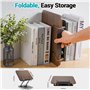 Zouway Support de Livre pour Lecture, Hauteur Réglable porte Livre Ergonomique, Book Stand Pliable pour Livres, Tablette, Recett