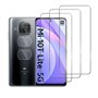 Pcircb [3+3 Pièces] Verre Trempé Compatible avec Xiaomi Mi 10T Lite 5G vitre protection