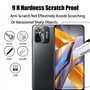 Pcircb [3+3 Pièces] Verre Trempé Compatible avec xiaomi poco m5s vitre protection, 3pcs protection écran et 3pcs Caméra Arrière 