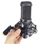 YOUSHARES AT2020 Suspension - Le Shock Mount réduit Le Bruit de Vibration et améliore la qualité d'enregistrement pour Audio Tec
