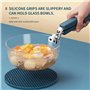 Pince Cuisine Accessoires Pince Cuisine Inox Pince Alimentaire Pince Silicone Multifonctions Anti Brûlure en Silicone Pince Isol