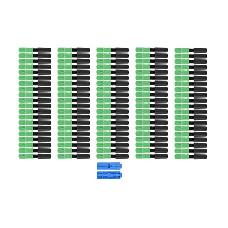100Pcs Connecteur Rapide de Fibre Optique SC/APC