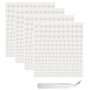 jatimdotin 900 Pcs Autocollants De Perles Auto Adhésifs