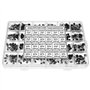 QWORK® 600 pièces (24 valeurs) assortiment de transistors PNP NPN - A1015 A733 C1815 C945 BC327 BC337 BC557 2N2222 2N2907 2N3904