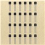 QWORK® 600 pièces (24 valeurs) assortiment de transistors PNP NPN - A1015 A733 C1815 C945 BC327 BC337 BC557 2N2222 2N2907 2N3904