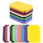 QWORK® 100 Pièces intercalaires cartes, 93,3x69mm cartes de séparation plastique, pour jeux, cartes de sport