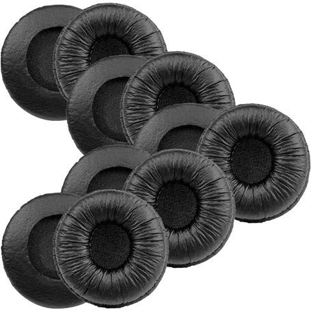 Coussinets d'oreille pour Casque Plantronics 50mm Oreillette de Remplacement Compatible avec Plantronics HW251N HW520 Blackwire