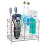 Yoassi Support de Brosse à Dents Polyvalent en INOX Anti-Rouille pour Salle de Bain