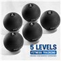 Yes4All NY5C Slam Balls 6 kg, Black, Medicine Ball Sand Filled No Bounce Exercise Ball, Suitable for Workout and Strength Traini