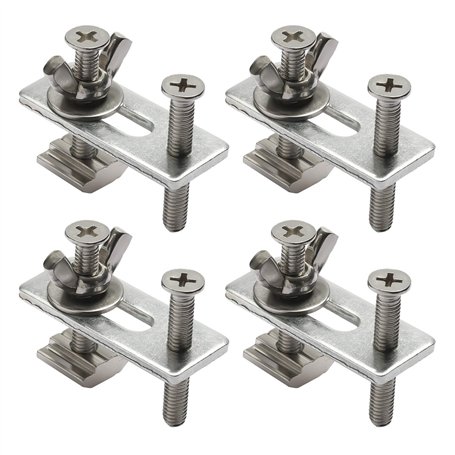 Genmitsu Lot de 4 colliers de serrage en T pour fraiseuse et graveuse 3018-PRO / 3018-MX3 / 3018-PROVer CNC