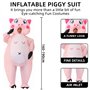 leiruo Déguisement Gonflable Cochon Costume de Cochon Gonflable pour Adulte Costume Gonflable Adulte Costume de Noël Halloween C