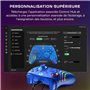 Manette de jeu - Xbox Series X|S, Xbox One et PC - Afterglow Wave - RGB - Filaire - Bleu - TURTLE BEACH