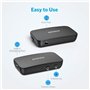 Anker Soundsync Récepteur Audio Bluetooth 5.0 - Kit Mains Libres pour Musique avec Micro, câble AUX, couplage avec 2 appareils e