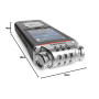 Philips DVT7110 Enregistreur audio VoiceTracer Appareil de Dictée DVT7110 avec Kit d'enregistrement Vidéo, 3 Microphones Haute F
