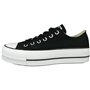 Baskets Casual pour Femme Chuck Taylor All Star Platform Converse Noir (38)