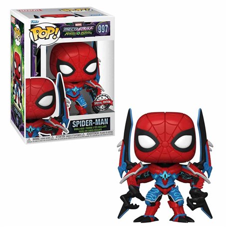 Pop! Marvel Mech Strike: Monster Hunters 997- Spider-Man