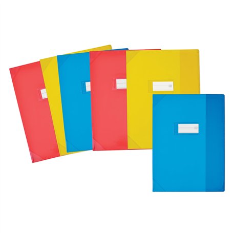 OXFORD Lot de 6 Protège-cahiers 24x32cm