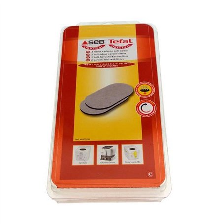 Seb XA500036 2 Filtres Mousse Anti-Graisse / Anti-Odeur Oléoclean Deluxe