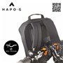 Hapo-G Sac à Dos Vélo 9L ? Fixation Guidon DMTS ? Compartiment Ordinateur ? Poches Multiples