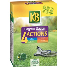 KB K4S - Engrais Gazon 4 Actions Naturel 3