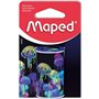 Maped - Taille-crayons canette - 1 trou - Avec réservoir - Décor Deepsea Paradise - Emballage recyclable
