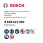 Bosch Accessories 2 608 628 390 Fraise 8 mm 20 x 25 x 56 mm Gris