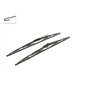 Bosch Balais d'Essuie-Glace Plats Conventionnel Twin 609, Longueur : 600 mm/600 mm - 1 Paire de Balais avant