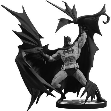 BATMAN - Black & White By Denys Cowan - Statue Résine De Collection Inspirée Comics - Design Authentique Et Élégant - Dès 12 Ans