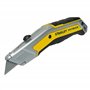 STANLEY Fmht0-10288 Couteau Rétractable Gamme FATMAX - Système De Glissement De Lame Intégré - Facilite L'Accès Aux Lames - Rése