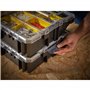Stanley Fmst1-72378 Boîte Avec Organisateur Gamme FatMax - 6 Compartiments Amovibles - Corps Polypropylène - Étanche - Couvercle