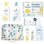 BIOLANE Coffret Maternité - Kit de Soin Bébé Naissance - Sac à langer & soins pour bébé - Couche