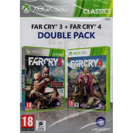 Far Cry 3 + Far Cry 4 (Lot de 2)