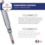 Louis Tellier N3113 Thermomètre Confiseur, Gris