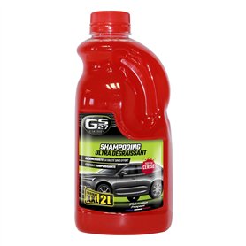 GS27 - Shampooing Ultra Dégraissant - Nettoyant Voiture Parfum Cerise - Dégraisse en Profondeur - Fabriqué en France - Format XX