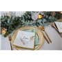 LE NAPPAGE ARTS DE LA TABLE 20 Serviettes en ouate 33x33cm 3plis Golden Love